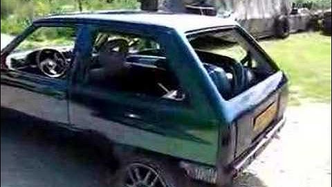 Extasy emerald green to blue on nova corsa a2 c20xe