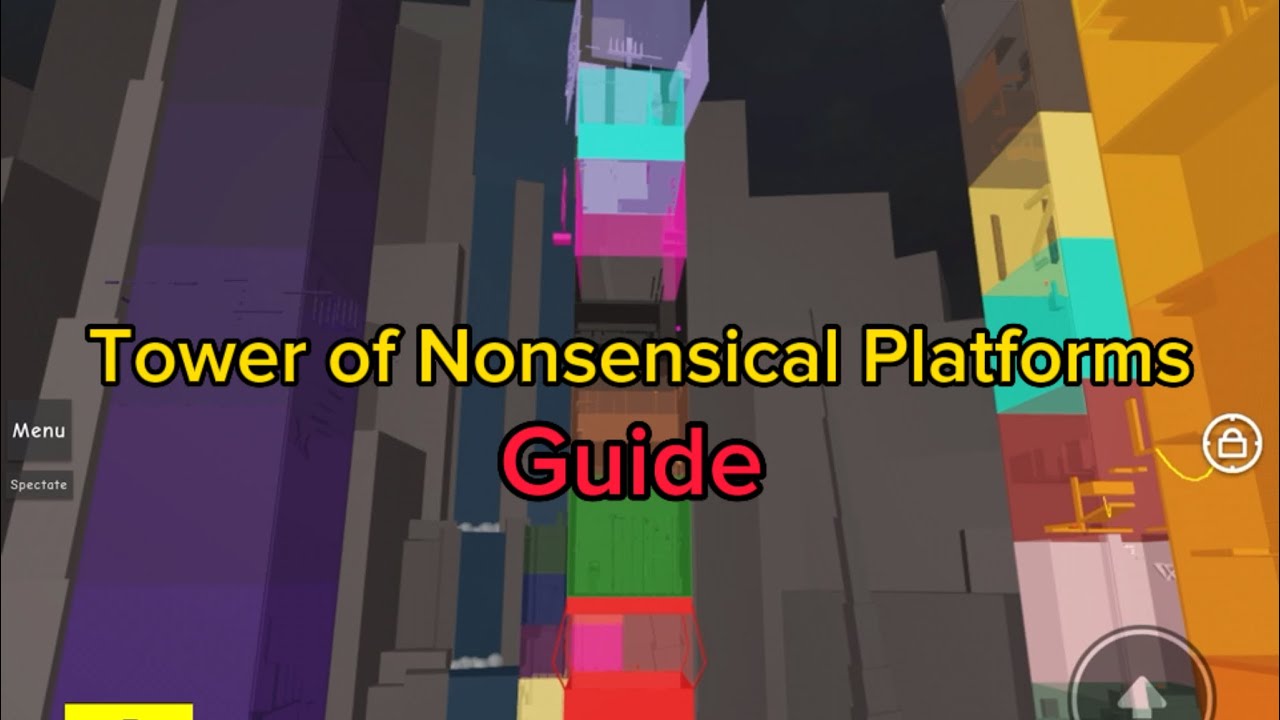 Tower of Nonsensical Platforms Guide (best tower) JToH YouTube