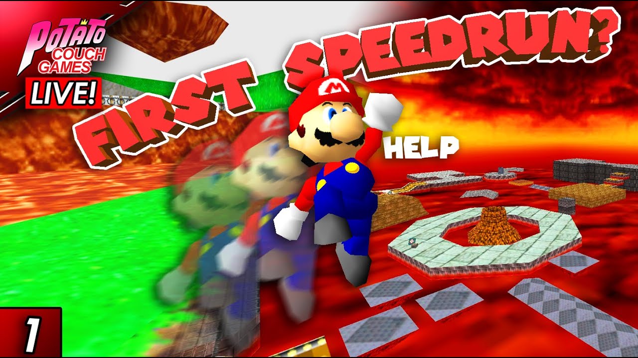 Attempting My FIRST Mario 64 Speedrun (Pray for Me)