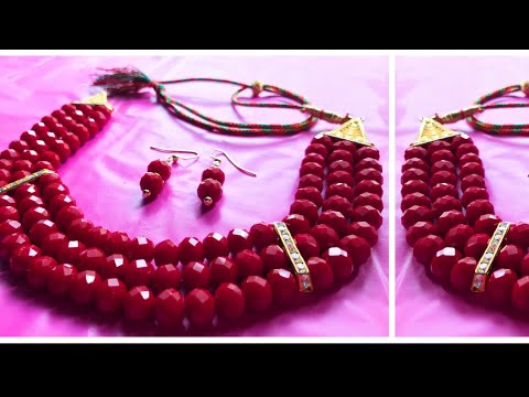DIY Beautiful Beaded Necklace |  How to make multi-Layer Beaded Necklace | #02 |