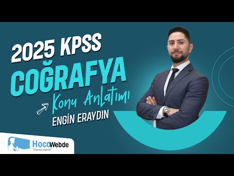 24) KPSS 2024 COĞRAFYA ENGİN ERAYDIN TÜRKİYE'NİN SU,TOPRAK VE BİTKİ VARLIĞI - 3