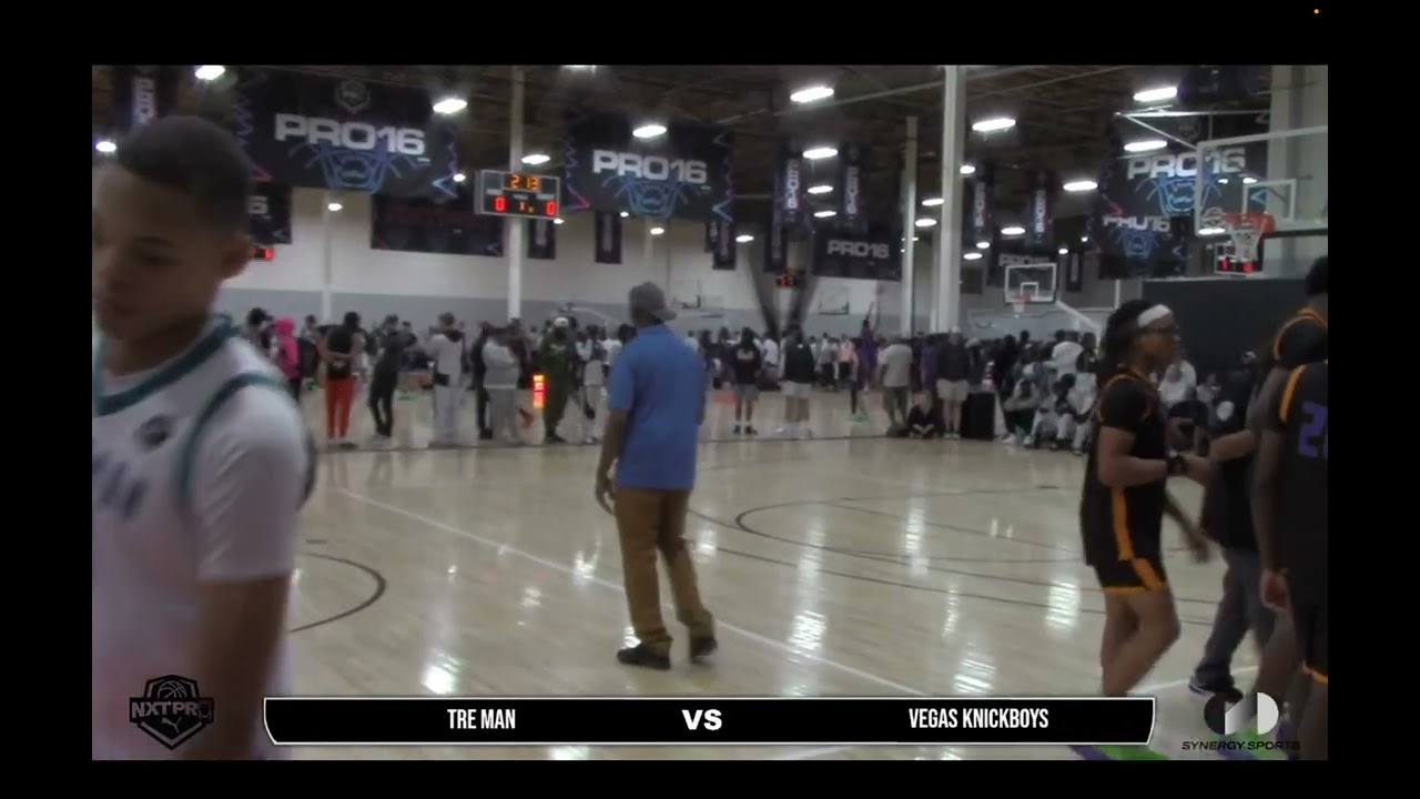 AAU Las Vegas Knicks Puma Pro session 1 game 1 vs Tre Man