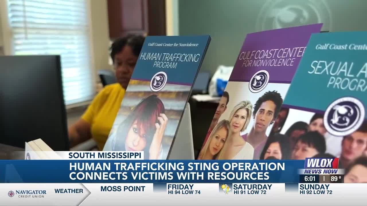Human trafficking sting operation connects victims with resources - YouTube