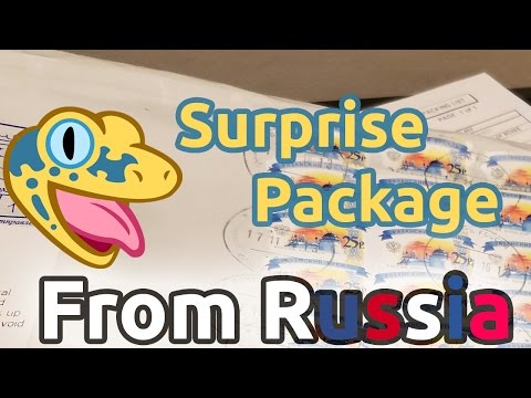 The BEST Mail EVER - SURPRISE package from Russia!!! The BEST Mail EVER - SURPRISE package from Russia!!!