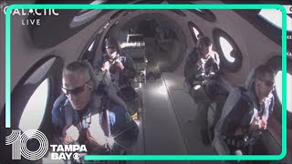 Virgin Galactic launches first commercial space mission