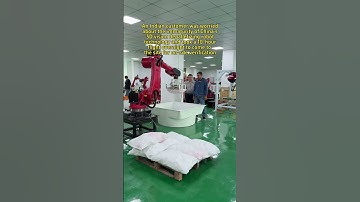 3D vision depalletizing robot #six-axis robot #industrial robots