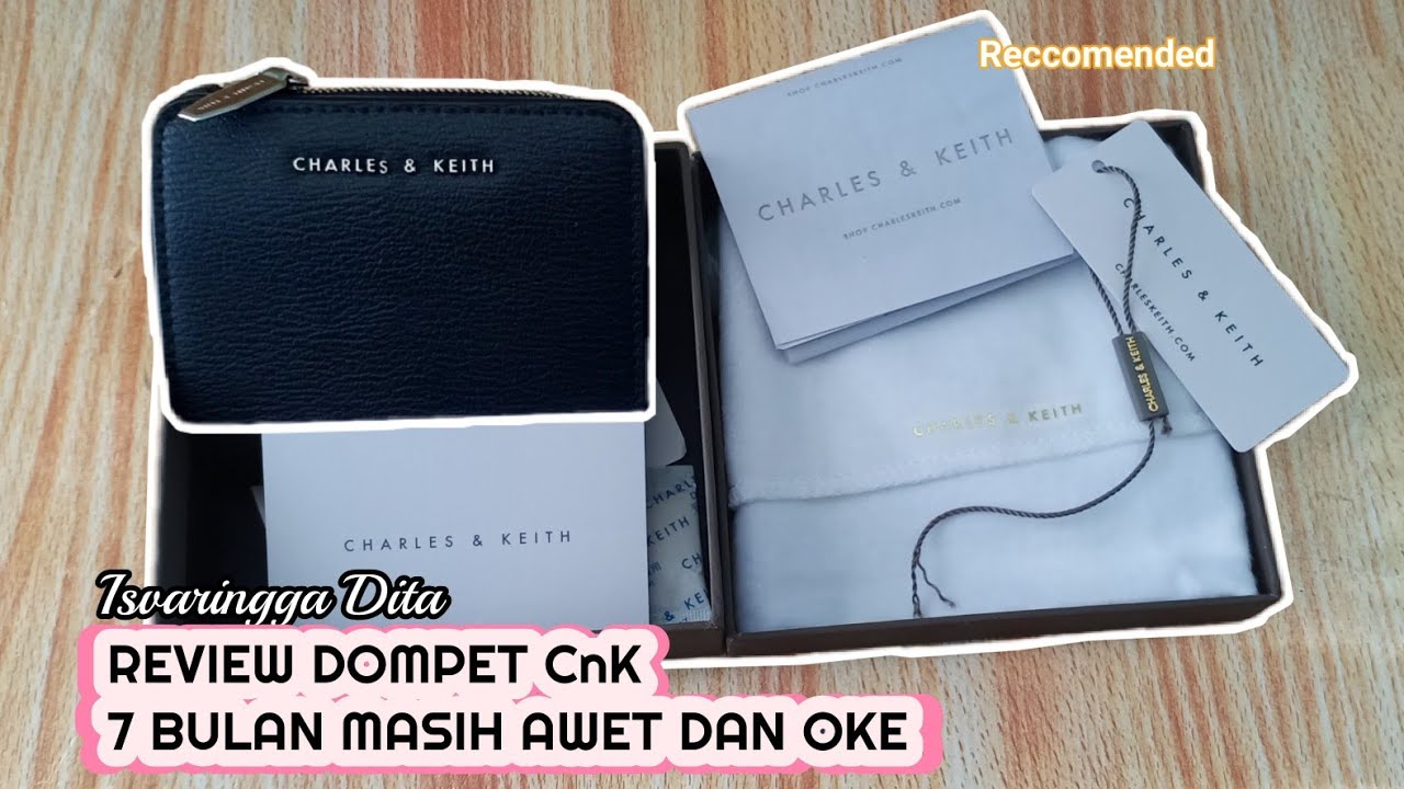 UNBOXING/REVIEW CHARLES and KEITH CK6-50770356 ORIGINAL - MINI WALLET DOMPET  TERAWET 