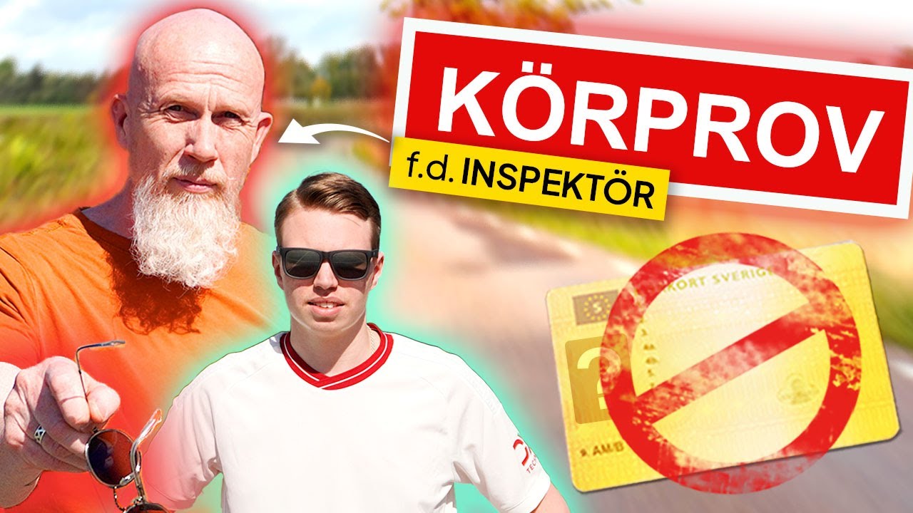 SVÅR Uppkörning: Inspektör Ingriper & Underkänt Körprov