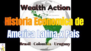 Historia Economica 2 de 6 Brasil - Colombia - Uruguay América Latina EXPORTACION - WEALTH ACTION