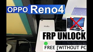 OPPO RENO 4 FRP BYPASS ANDROID 12 | OPPO RENO 4 FRP | OPPO RENO 4 GOOGLE LOCK BYPASS | OPPO | FRP |