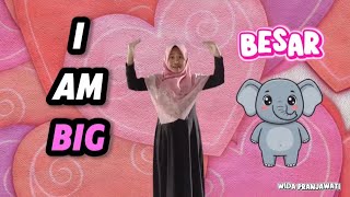 I AM BIG BIG BIG ACTION SONG | Opposites song for school kids