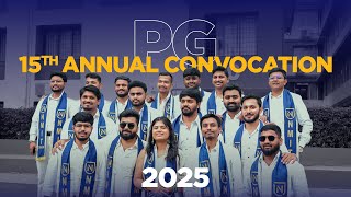 🎓 NMIT's 15th PG Graduation Day 2025 | Nitte University Campus Bengaluru