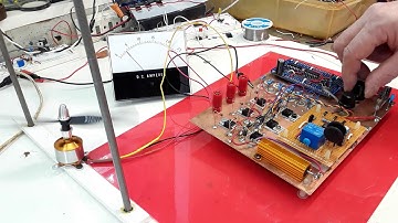 3 Phase Brushless Motor ESC with Automatic Current Control (no software or Arduino)