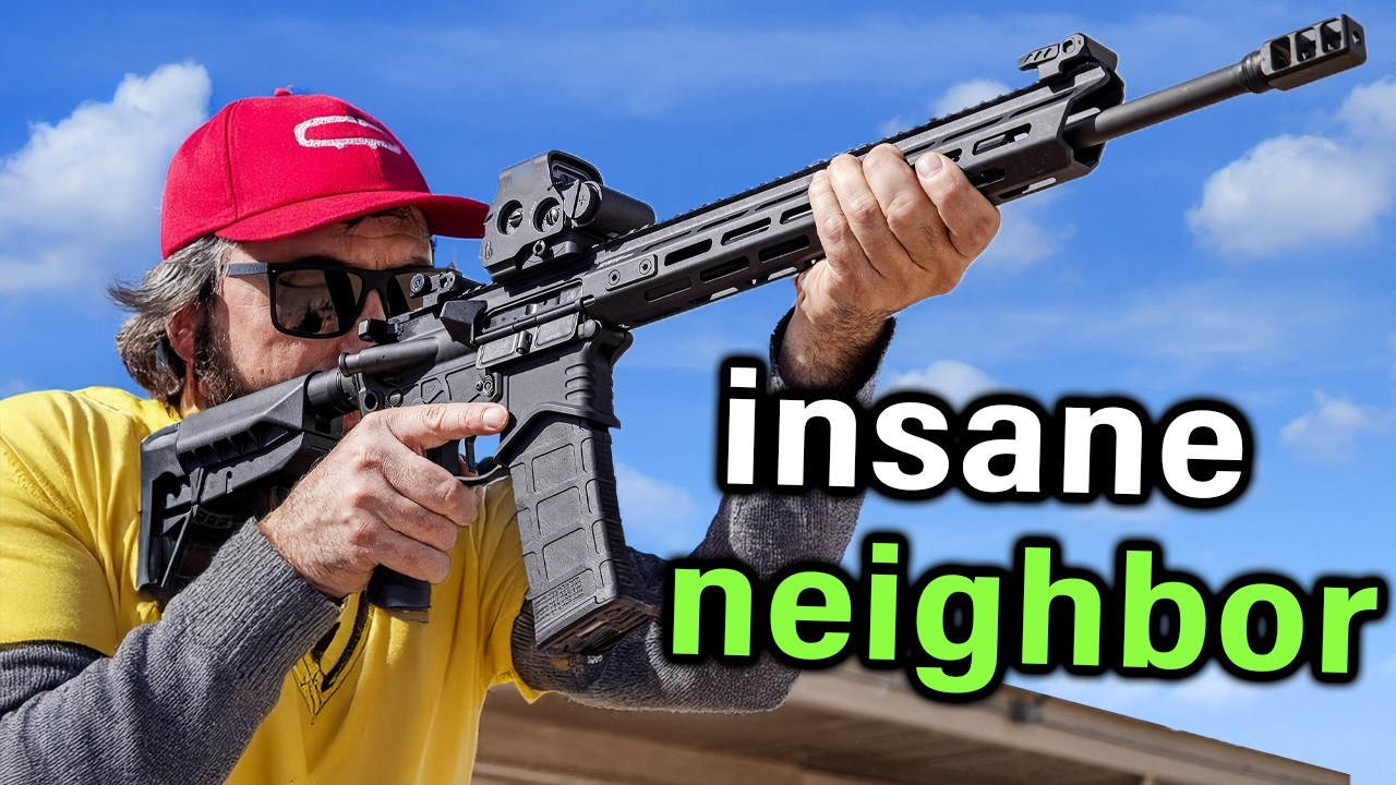 HOA Neighbor Pulls AR-15 on Me cuz I Refused To Give Him My House!