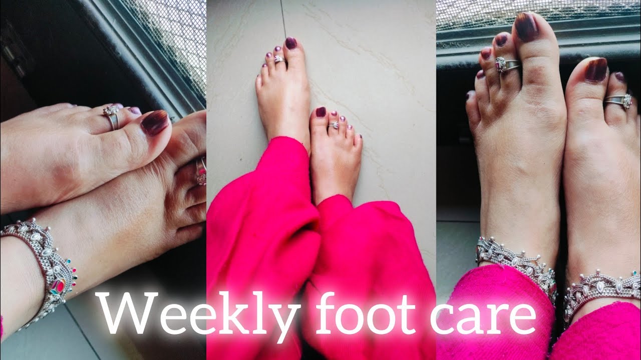 Weekly foot care | simple foot care #selfcare #pedicure #viral #new 