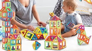 Magnetische Bausteine Magnetspielzeug Magneten Kinder