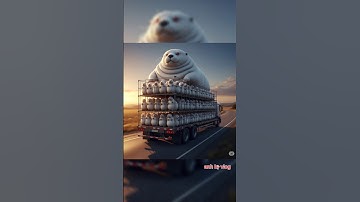 Strange Giant Albino Otter(con rái cá bạch tạng khổng lồ kỳ lạ)#strange #giant #albino #otter