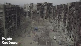 Маріуполь зараз: відео з дрону | Знищений драмтеатр в Маріуполі зсередини