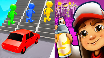 Shape shifting VS Subway Surfers - All Level Gameplay Walkthrough Android iOS Ep3