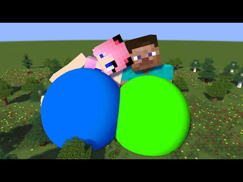 Giant Girl Vore Love Story - Minecraft Animation