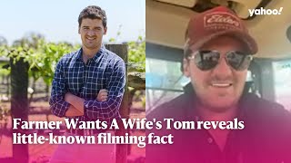 Farmer Wants A Wife's Tom reveals little-known filming fact | Yahoo Australia