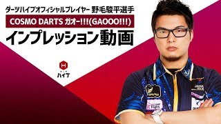 COSMODARTS ガオー 野毛駿平モデル コスモダーツ ダーツバレル シュンペイノゲ V2 スティール