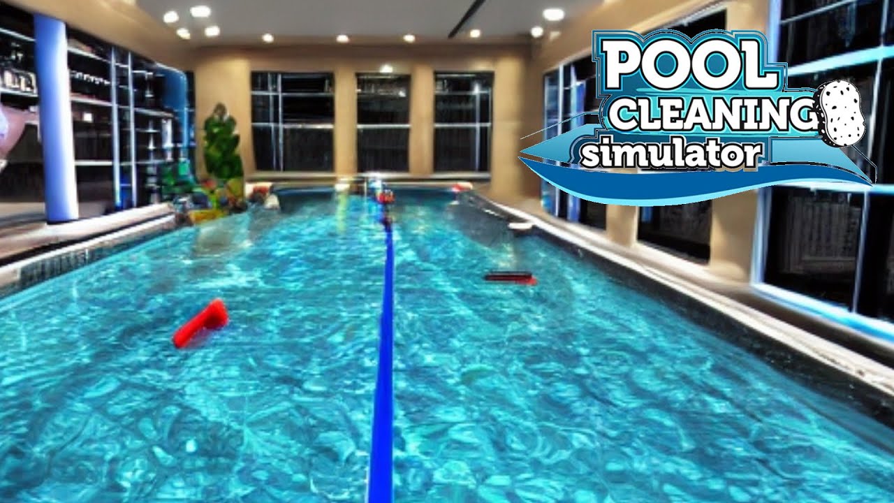 Pool Cleaning Simulator | Oh So Satisfying