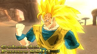 DBZ BT3 PS2 Mod Gohan del futuro SSJ3 + Bonus 4 trajes 【Audio Latino HD】