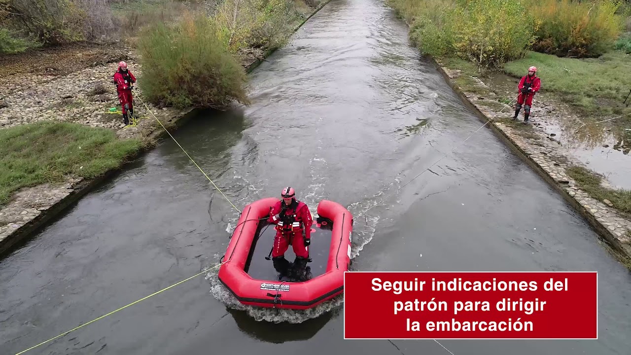 Salv acuatico embarcacion aguas bravas