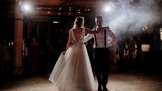 Niesamowity, rustykalny pierwszy taniec Wiktorii i Rafała - Josh Groban - You Raise Me Up.