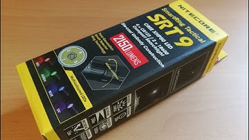 Nitecore SRT-9 Unboxing and Full Review
