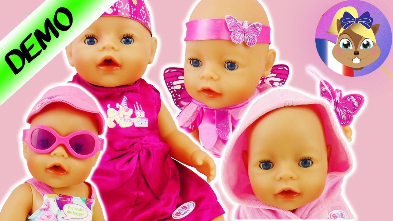 BABY BORN 10 OUTFITS - Ses plus beaux vêtements | Habiller ...