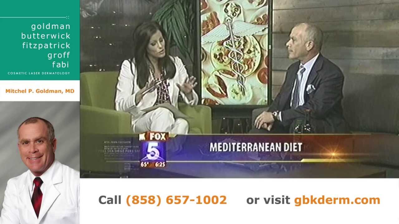 Banner for Mediterranean Diet | San Diego Dermatologist | Dr. Goldman