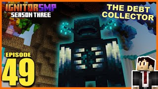 Diamonds for me and a Warden for you | IgnitorSMP S3 E49 | Minecraft Lets Play