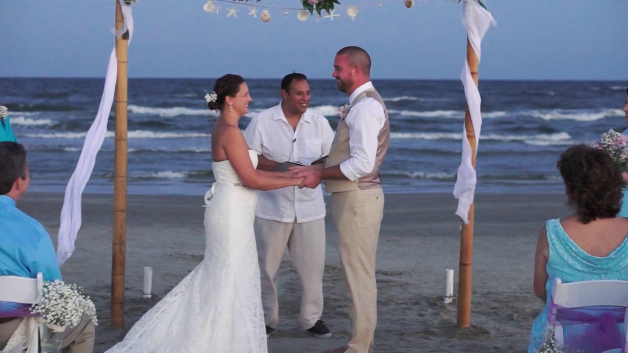 Mr Mrs Powers Beach Wedding On 9 17 16 In Port Aransas Tx