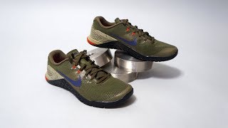 nike metcon 4 olive canvas