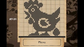 CrossMe Solutions: Level 7