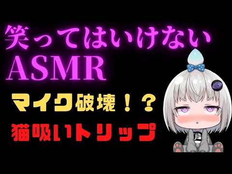 【小城夜みるく】笑ってはいけないASMR マイク破壊猫吸いトリップ編 【＃小城夜みるく切り抜き／#みるくの切り抜き手帳／＃深層組切り抜き】
