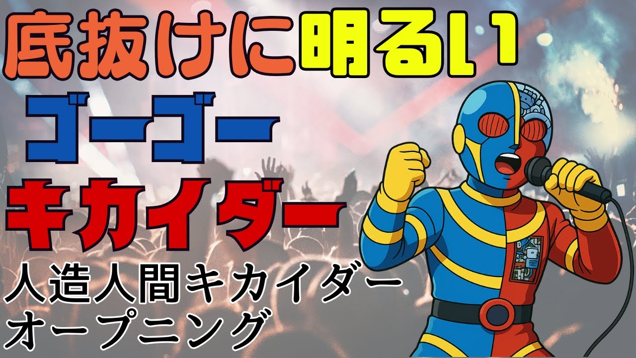 人造人間キカイダー/キカイダーOPが底抜けに明るくなったら/Jinzo