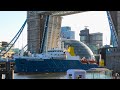 Tower Bridge lifts for CEFAS ENDEAVOUR