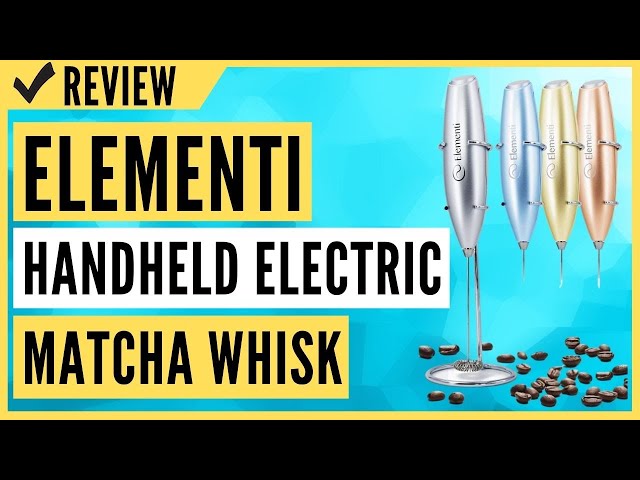 Buy Elementi Electric Coffee Whisk - Handheld Milk Frother