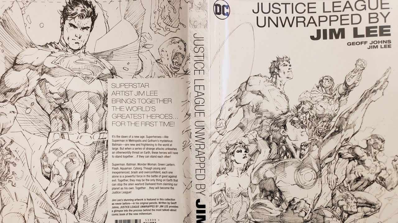 Justice League Unwrapped: Jim Lee Pencils! Part #1