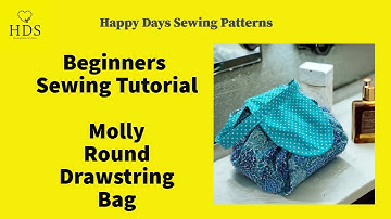 Molly Round Drawstring Bag