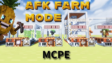 FREE AFK FARM ADD-On | MINECRAFT BEDROCK | MCPE 1.21+ | Download Free | Version 1.02 | Bug fixed |