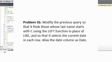 Module 3 Part 2 - Documentation, Basic SQL continued