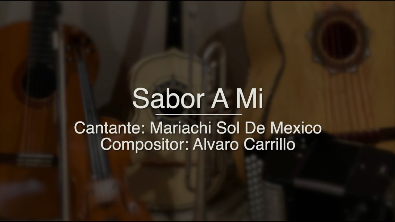 Sabor A Mi - Puro Mariachi Karaoke - Mariachi Sol de Mexico de Jose Hernandez