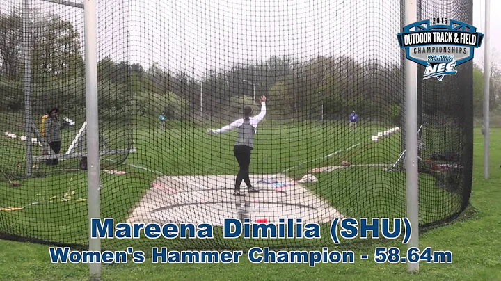 SHU's Mareena Dimilia Wins NEC Women's Hammer Final