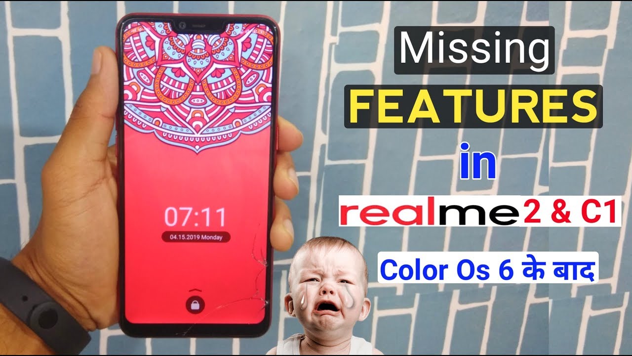 Missing Features After Color Os 6 Update in RealMe 2 & C1
