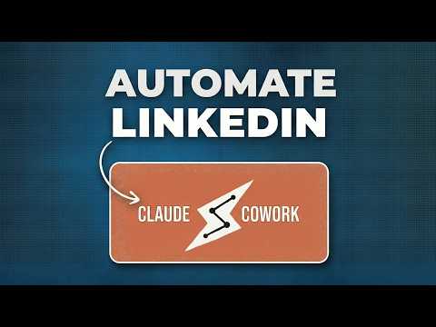 Using Claude Cowork to Automate Linkedin Outreach