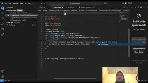 PROJECT TUGAS UTS SEMESTER 5 PROGRAM WEB TEMA "CARA MENGGUNAKAN/MENGEDIT DI  "HTML"